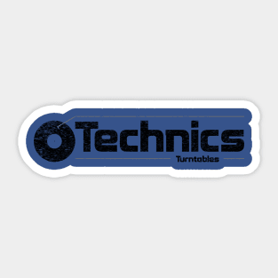 Technics Turntables Sticker